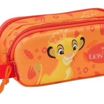 PORTATODO SAFTA DOBLE 3D EL REY LEON