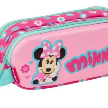 PORTATODO SAFTA DOBLE ED MINNIE MOUSE