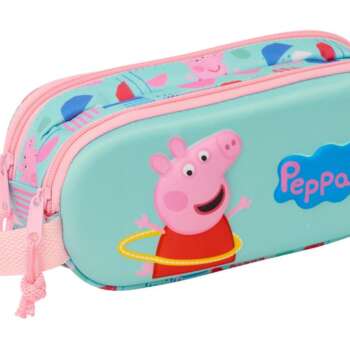 PORTATODO SAFTA DOBLE 3D PEPPA PIG
