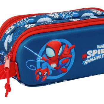 PORTATODO SAFTA DOBLE 3D SPIDEY