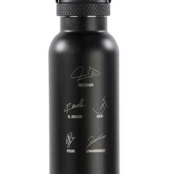 BOTELLA SAFTA TERMO F.C.BA BLAC 600ML