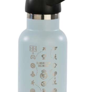 BOTELLA SAFTA TERMO REAL MADRID 350ML