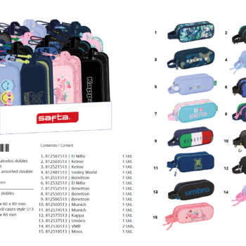 EXPOSITOR SAFTA PORTATODOS DOBLE MARC