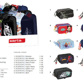 EXPOSITOR SAFTA PORTATODOS TRIPLEB IN