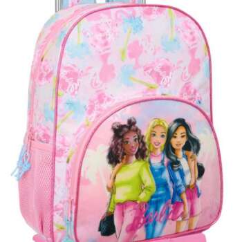 MOCHILA SAFTA 180+CARRO 905 BARBIE PA