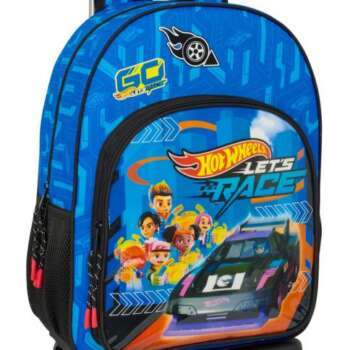 MOCHILA SAFTA 180+CARRO 905 HOT WHEEL