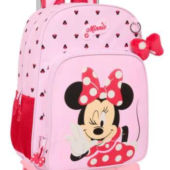 MOCHILA SAFTA 180+CARRO 905 MINNIE MO