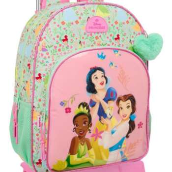 MOCHILA SAFTA 180+CARRO 905 PRINCESAS