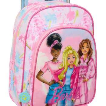 MOCHILA SAFTA 185+CARRO 705 BARBIE