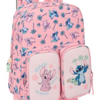 MOCHILA SAFTA 185+CARRO 705 STITCH