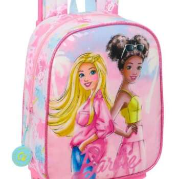MOCHILA SAFTA 232+CARRO 805 BARBIE