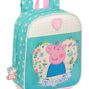 MOCHILA SAFTA 232+CARRO 805 PEPPA PIG
