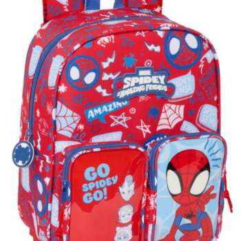 MOCHILA SAFTA 232+CARRO 805 SPIDEY