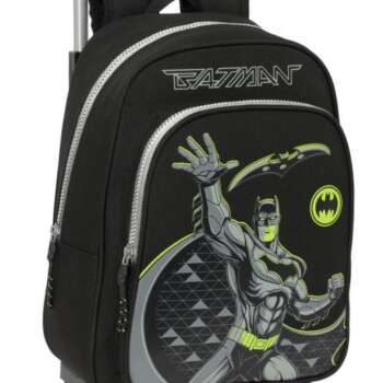 MOCHILA SAFTA 524+CARRO 705 BATMAN