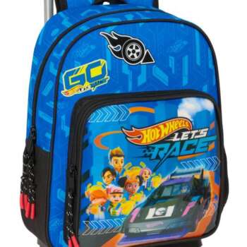 MOCHILA SAFTA 524+CARRO 705 HOT WHEEL