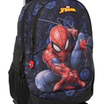 MOCHILA SAFTA 665+CARRO 905 SPIDERMAN