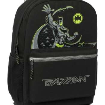 MOCHILA SAFTA 754+CARRO 905 BATMAN
