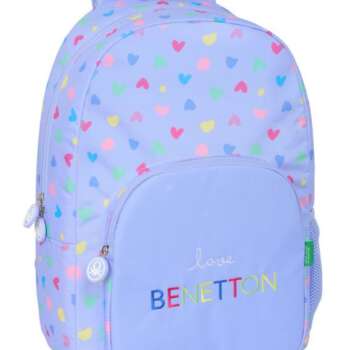 MOCHILA SAFTA CARRO BENETTON LILA