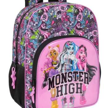MOCHILA SAFTA CARRO MONSTER HIGH
