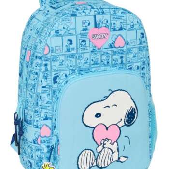 MOCHILA SAFTA CARRO SNOOPY LOVE