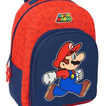 MOCHILA SAFTA CARRO SUPER MARIO