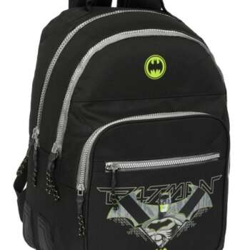 MOCHILA SAFTA DOBLE CARRO BATMAN