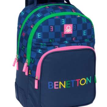 MOCHILA SAFTA DOBLE CARRO BENETTON DA