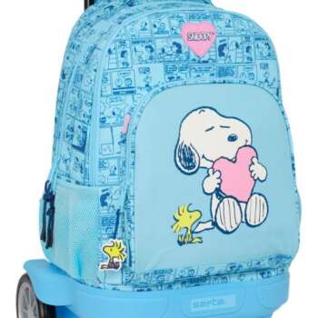 MOCHILA SAFTA GDE RUED EV SNOOPY LOVE