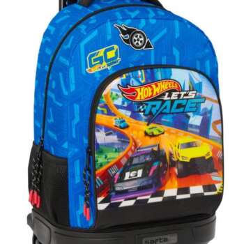 MOCHILA SAFTA GDE RUED EX HOT WHEELS