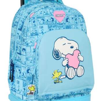 MOCHILA SAFTA GDE RUED EX SNOOPY LOVE
