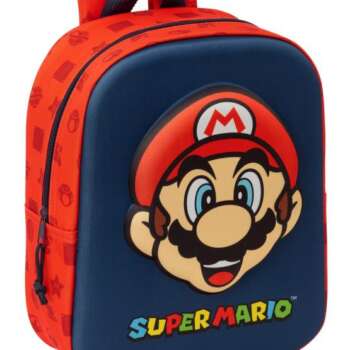 MOCHILA SAFTA GUARDERIA 3D SUPER MARI