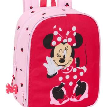 MOCHILA SAFTA GUARDERIA CARRO MINNIE