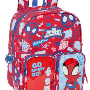 MOCHILA SAFTA GUARDERIA CARRO SPIDEY