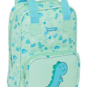 MOCHILA SAFTA INFANTIL ASA CARRO DINO