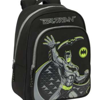 MOCHILA SAFTA INFANTIL CARRO BATMAN