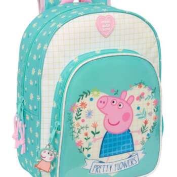 MOCHILA SAFTA INFANTIL CARRO PEPPA PI