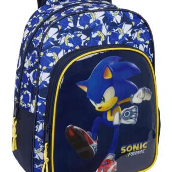 MOCHILA SAFTA INFANTIL CARRO SONIC
