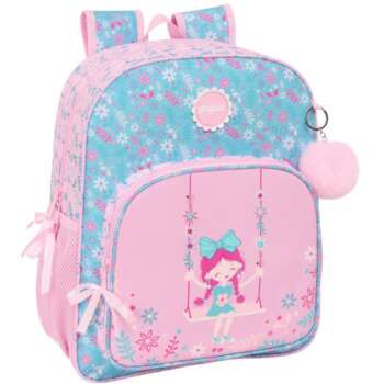 MOCHILA SAFTA JUNIOR CARRO GLOWLAB KI