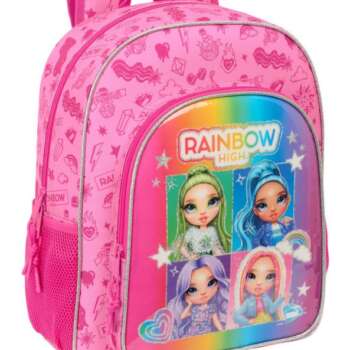 MOCHILA SAFTA JUNIOR CARRO RAINBOW HI