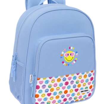 MOCHILA SAFTA JUNIOR CARRO REC SMILEY