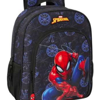 MOCHILA SAFTA JUNIOR CARRO SPIDERMAN