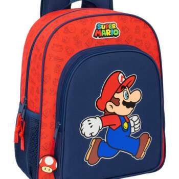 MOCHILA SAFTA JUNIOR CARRO SUPER MARI