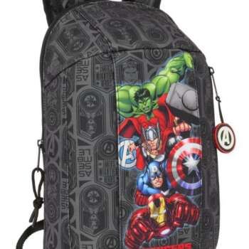 MOCHILA SAFTA MINI C/VER AVENGERS VEN