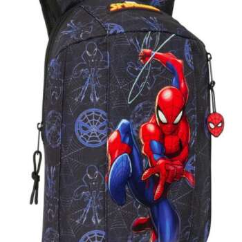 MOCHILA SAFTA MINI C/VER SPIDERMAN AT