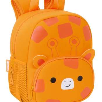 MOCHILA SAFTA NEOPRENO JIRAFA