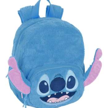 MOCHILA SAFTA PELUCHEGUARDERIA STITCH