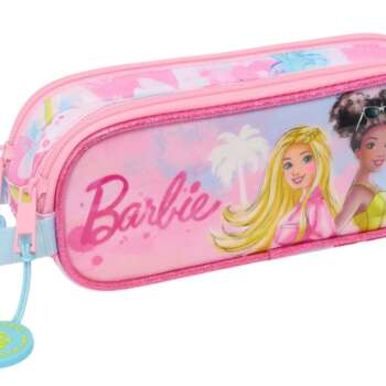 PORTATODO SAFTA DOBLE BARBIE PAINTERL