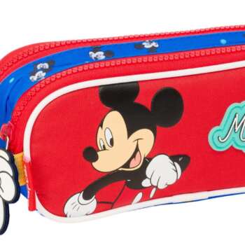 PORTATODO SAFTA DOBLE MICKET MOUSE