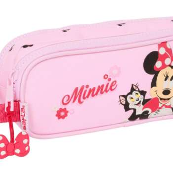 PORTATODO SAFTA DOBLE MINNIE MOUSE