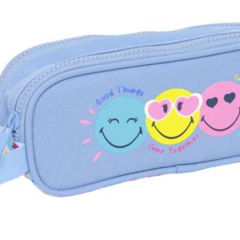 PORTATODO SAFTA DOBLE REC SMILEY WORL